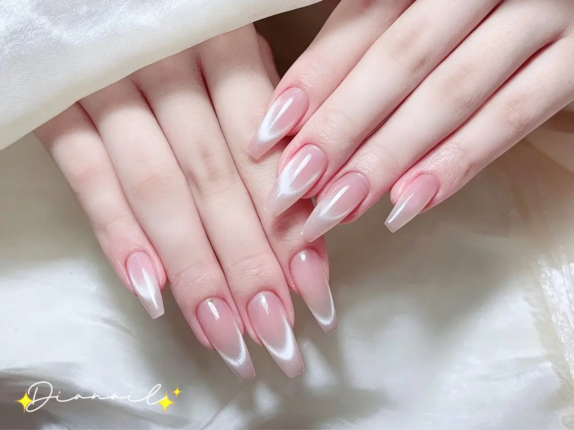ネイル フットネイル 韓国ネイル レース マグネットネイル ニュアンスネイル ハンドネイル Dia nail サロンのネイルデザイン