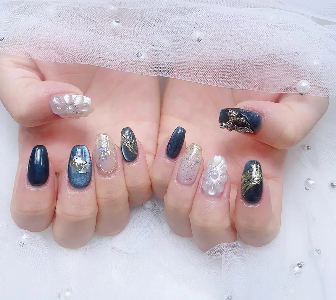 ネイル ハンドネイル ╹◡╹MimoEye lash🌻Nailのマツエク・マツパデザイン