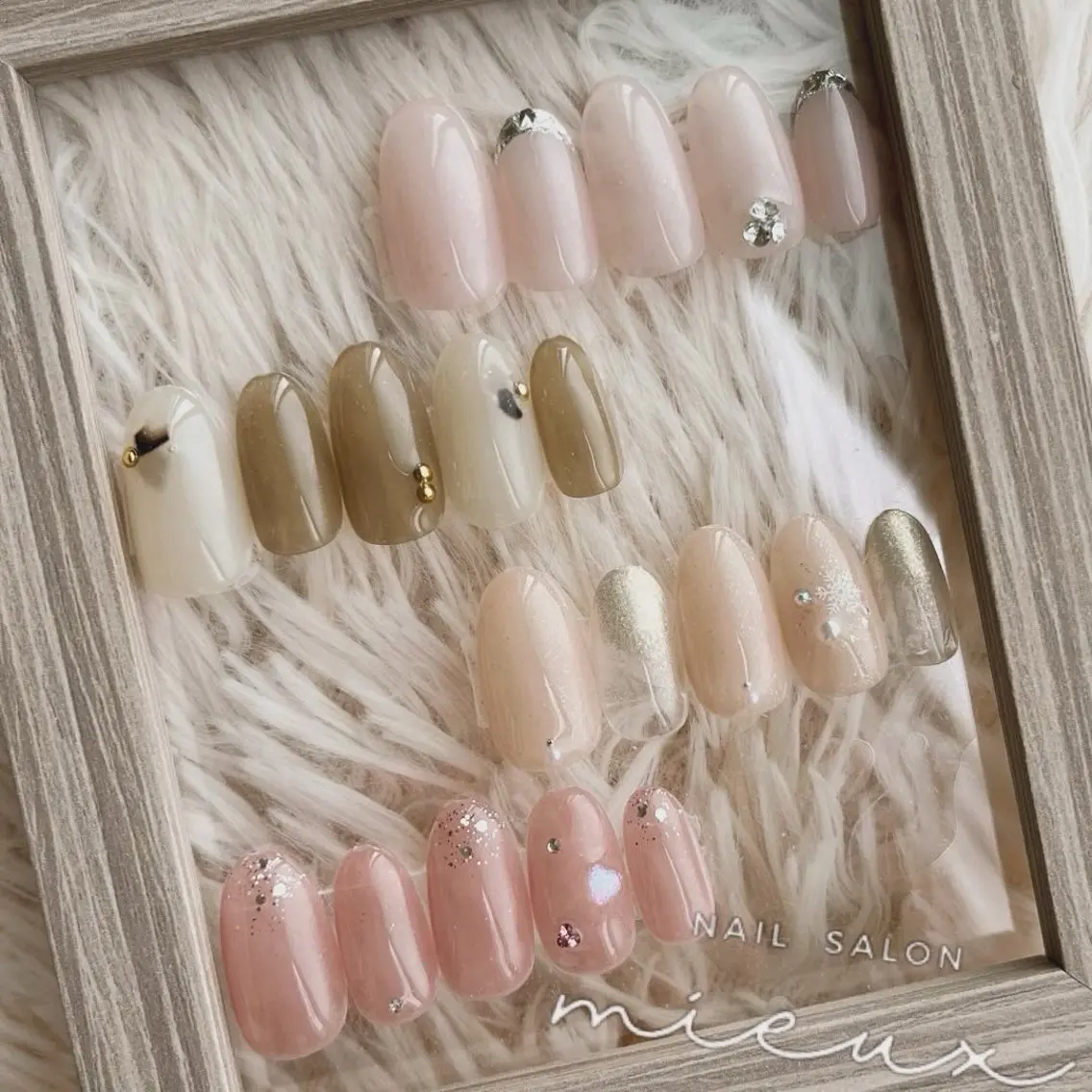 ネイル ハンドネイル nailsalon mieuxのネイルデザイン