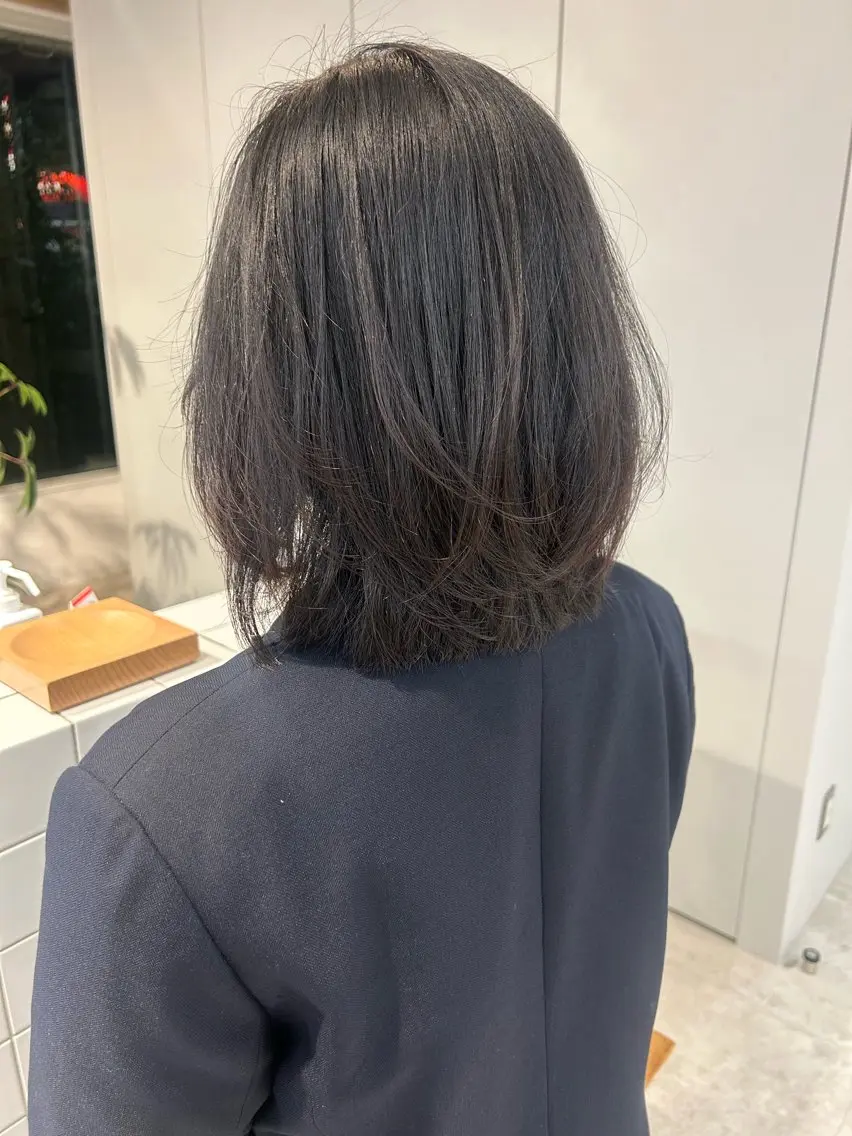 セミロング カット トリートメント ⭐️上田 悠⭐️のヘアスタイル