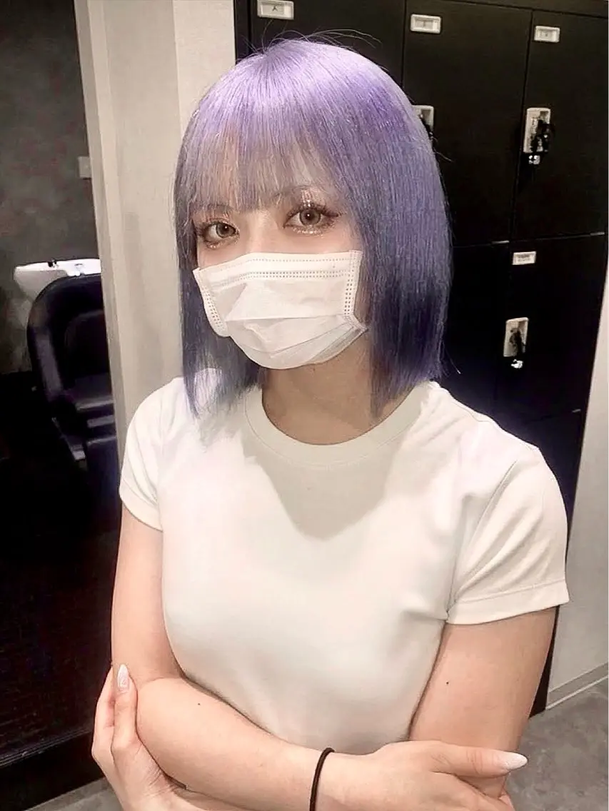カラー ヘアカラー トリートメント 大阪梅田カラーカット モデル募集中🦋サヤのヘアスタイル