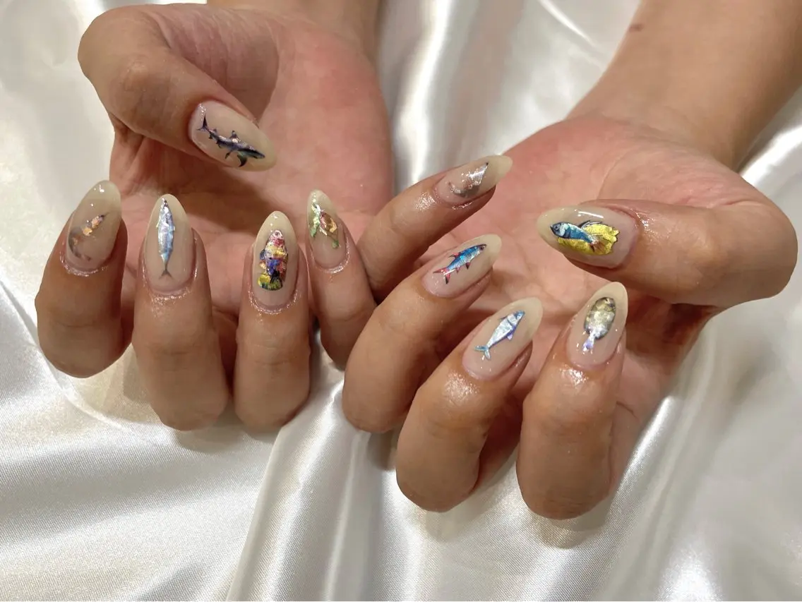 ネイル Neige‪𓂃ai ＊梅津 / 松尾のネイルデザイン