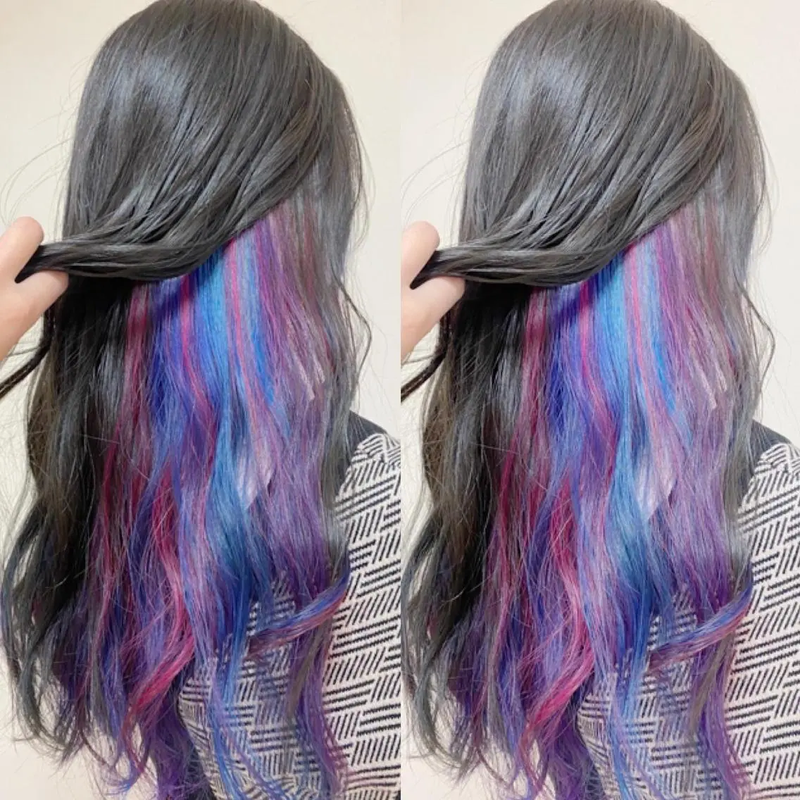 ロング カラー ヘアアレンジ 🌈haru🌻 藤沢ハイトーン🌈のヘアスタイル
