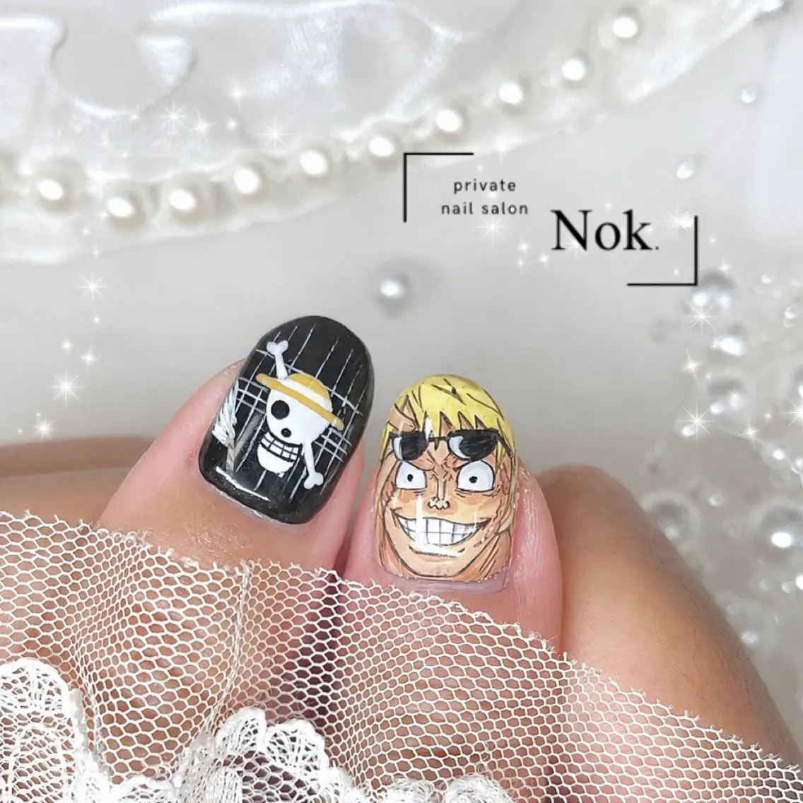 ネイル ハンドネイル 池袋痛ネイル Nok. 渡辺のネイルデザイン