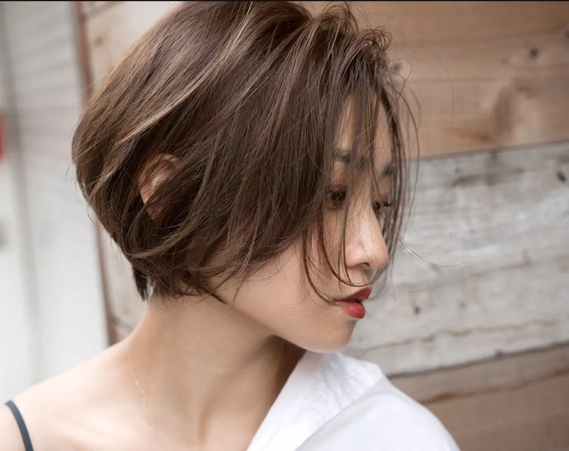 ショート カラー カット ヘッドスパ ✂︎美容室✂︎ hiroマンツーマンのヘアスタイル