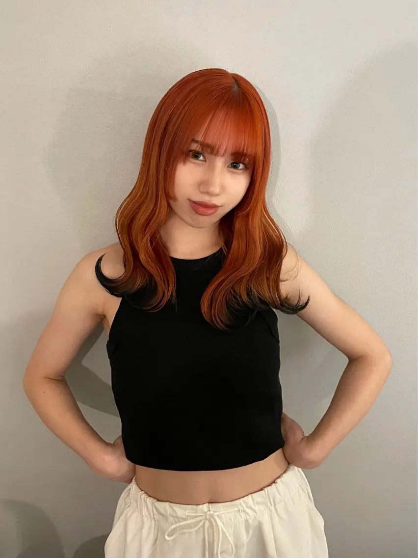 カラー 狐カラー ヘアカラー トリートメント ミルクティーベージュ ブリーチ🖤サヤカのヘアスタイル