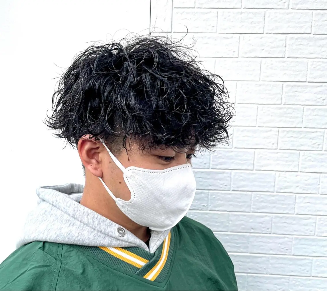 パーマ メンズ 【メンズ特化】 池田大成✂︎のヘアスタイル