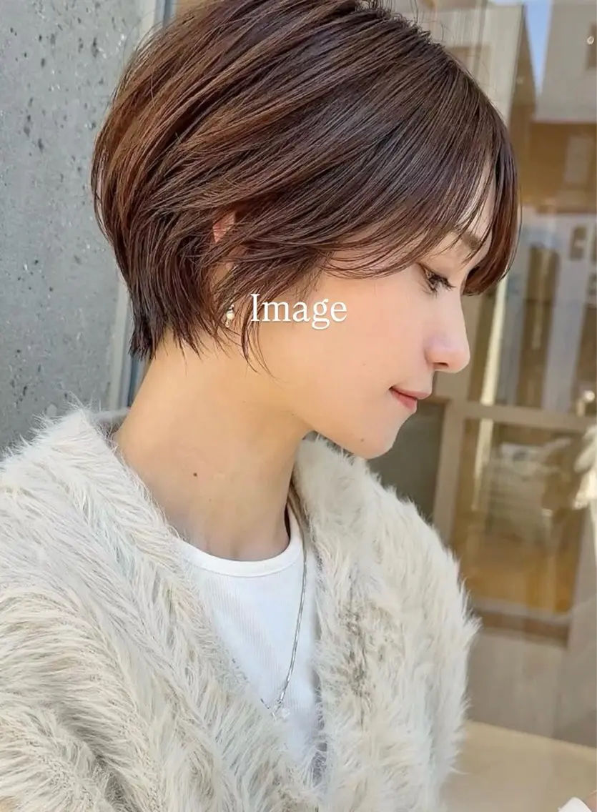 ショート カット 高橋 芹奈 /梅田 ／茶屋町/髪質改善のヘアスタイル