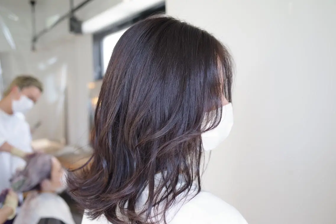 ミディアム ✅ケアブリーチ✅ トヨオカ ノブヒデのヘアスタイル
