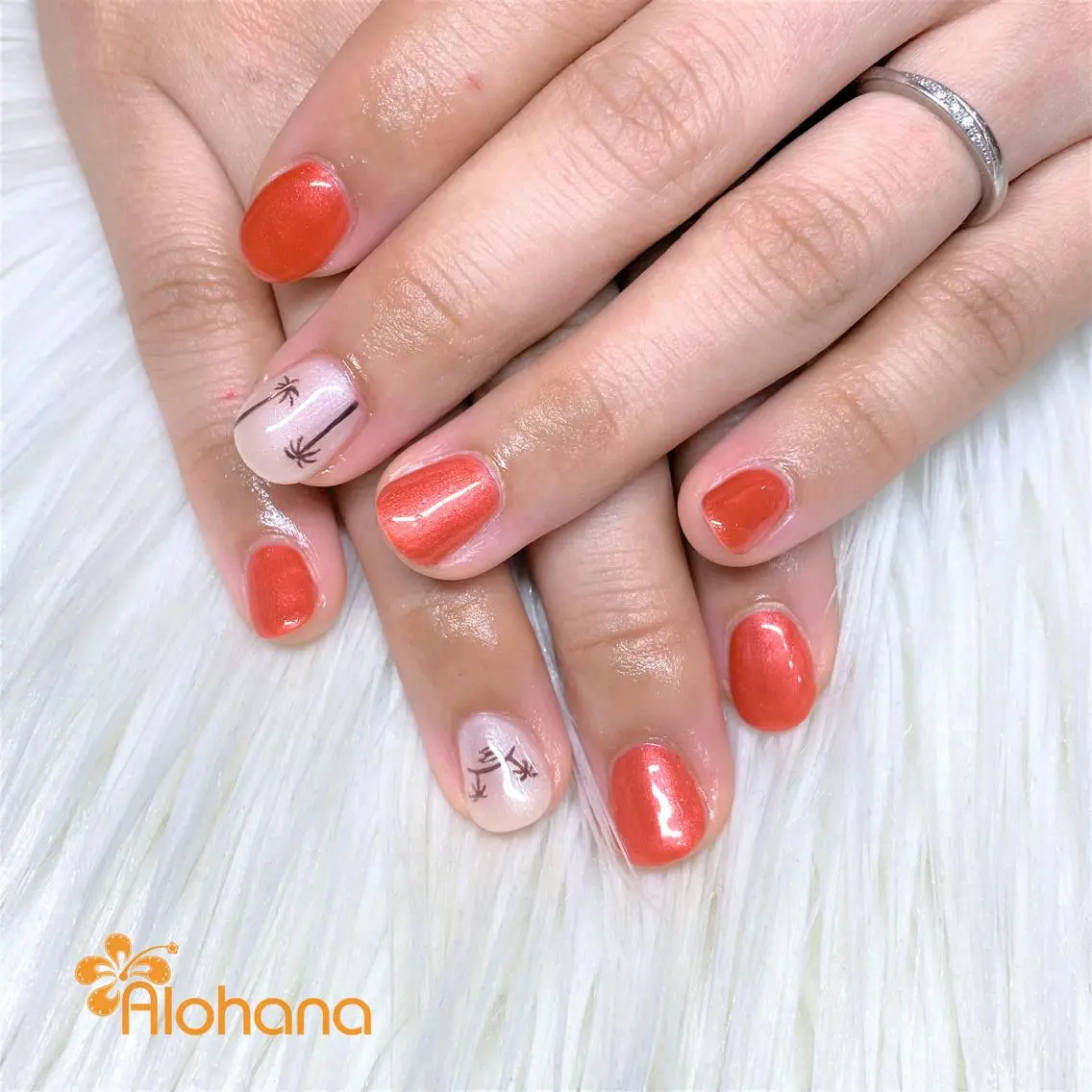 ネイル ハンドネイル Alohana Minaのネイルデザイン