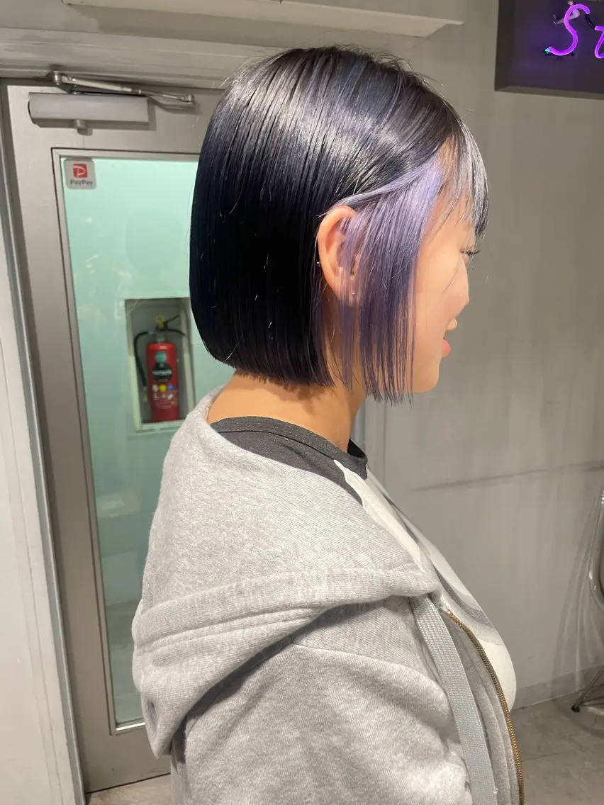 ショート カラー 🦋ハイトーンボブ ショート🦋トシキのヘアスタイル