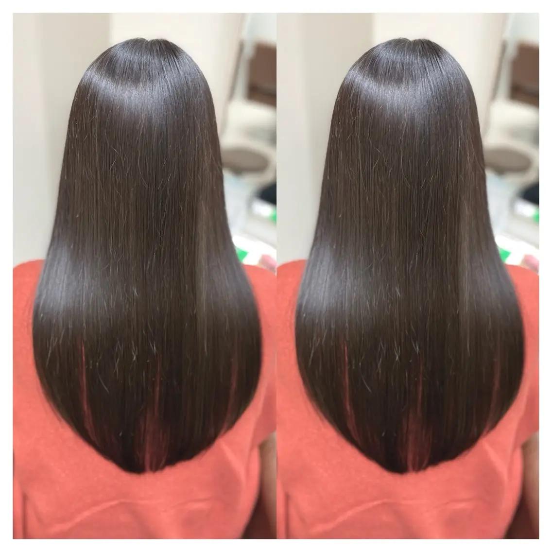 ロング カラー カット ヘアカラー トリートメント 村山 茉衣のヘアスタイル