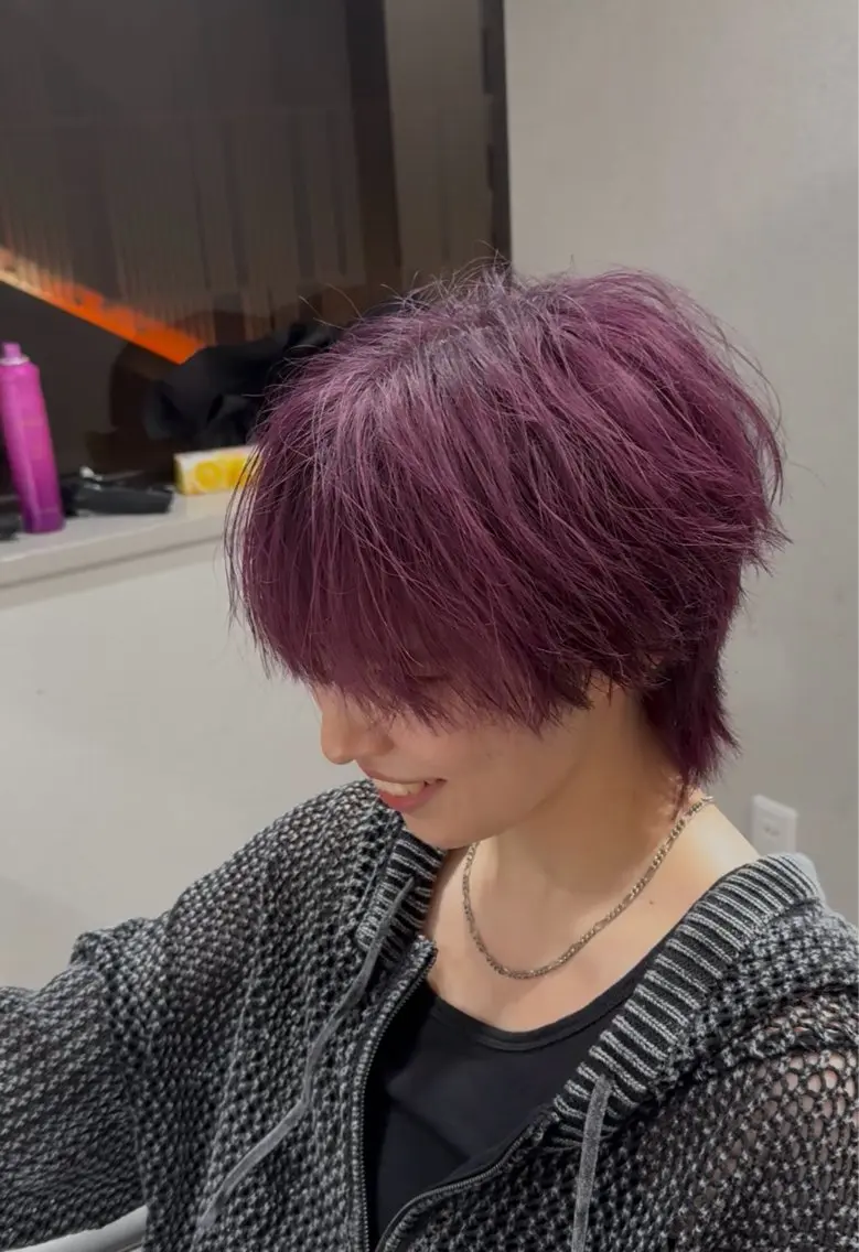 カラー カット ヘアカラー 加納 大翔のヘアスタイル
