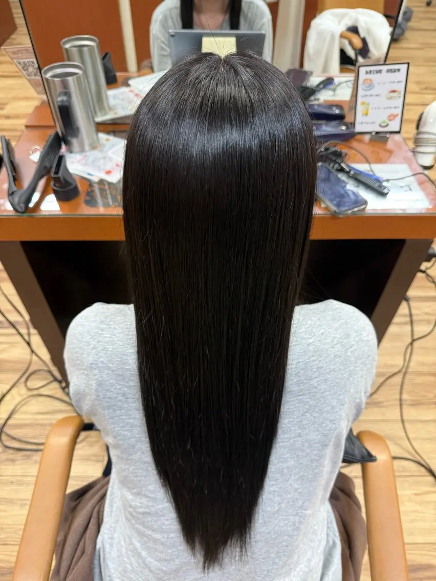 ミディアム トリートメント début とらいのヘアスタイル