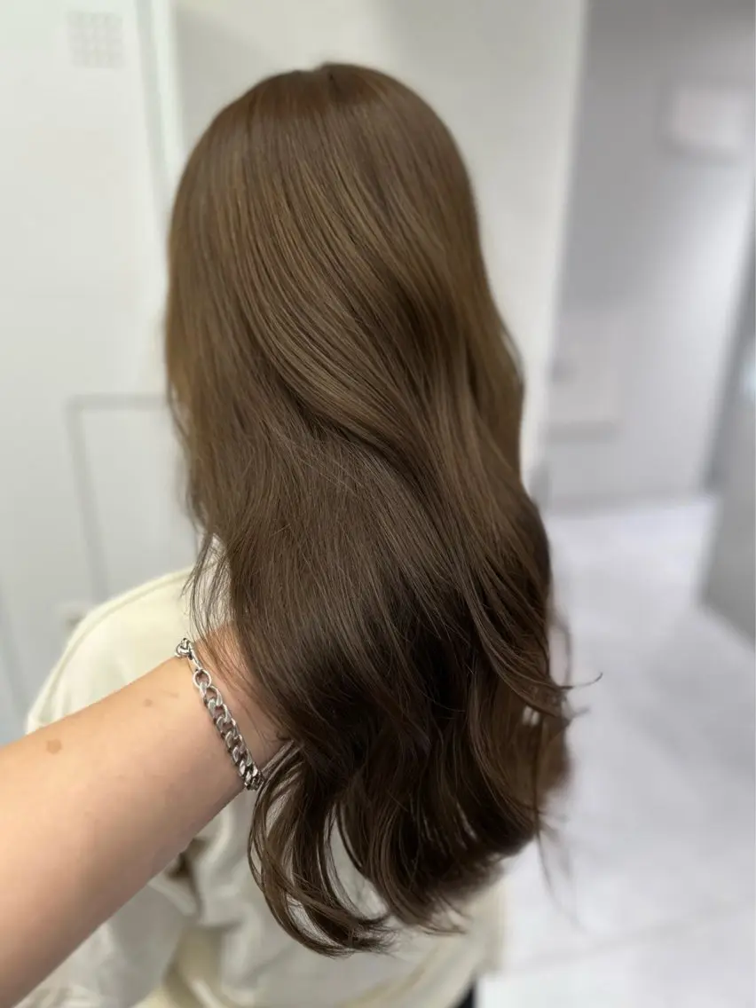 ロング カラー カット ヘアカラー トリートメント piLLon/ RYUKAのヘアスタイル