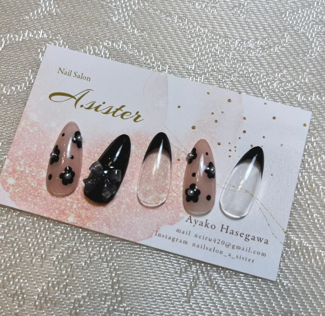 ネイル ワンホンネイル nail salon 《A.sister》のネイルデザイン