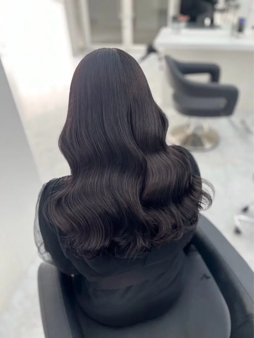 ロング カラー ふわっと抜け感🫧 ブラウンベージュ🤎のヘアスタイル