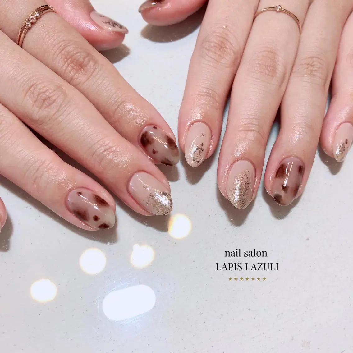 ネイル ジェルネイル マットネイル ミラーネイル ニュアンスネイル オフィスネイル ハンドネイル nail salon ラピスラズリのネイルデザイン