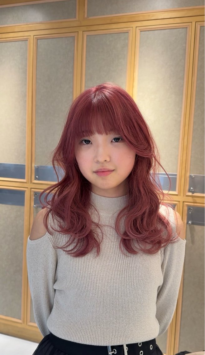 ロング カラー ヘアアレンジ ヘアカラー トリートメント ヘッドスパ 艶髪/ボブモデル 募集🫧Terukaのヘアスタイル