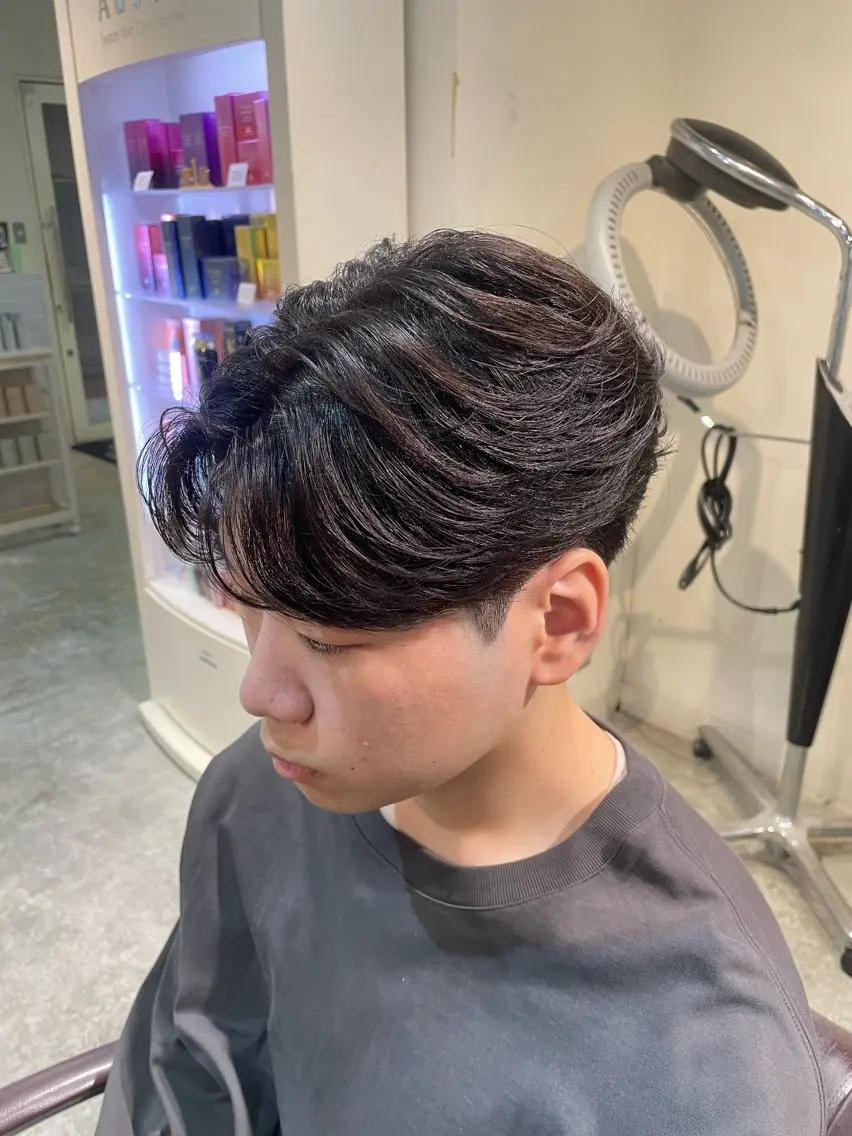 パーマ メンズ 🌀シャドウパーマ ニュアンスパーマ🌀のヘアスタイル