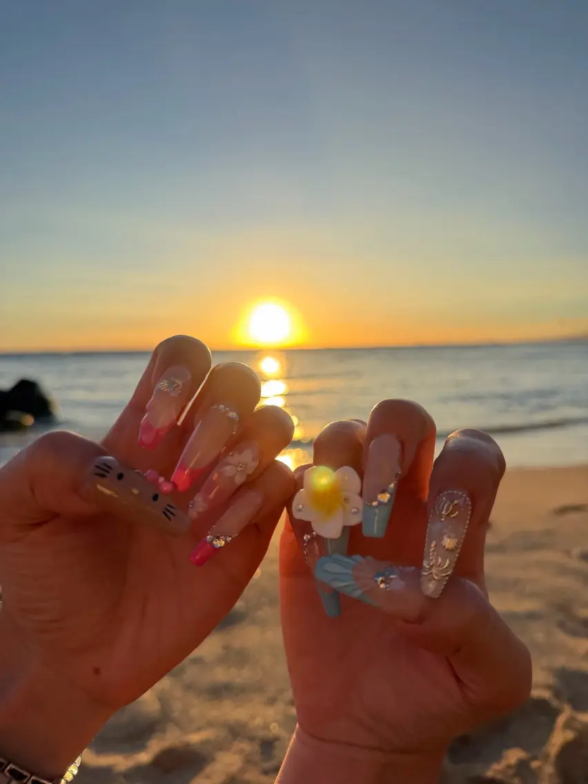 ネイル 韓国ネイル ワンホンネイル ハンドネイル Nail Salon Anのネイルデザイン