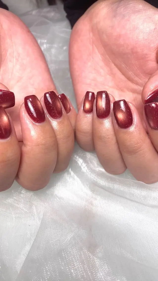 ワンカラー✨ 【マグネット、フラッシュ、ミラーネイル❤︎𓈒𓂂𓏸】の写真