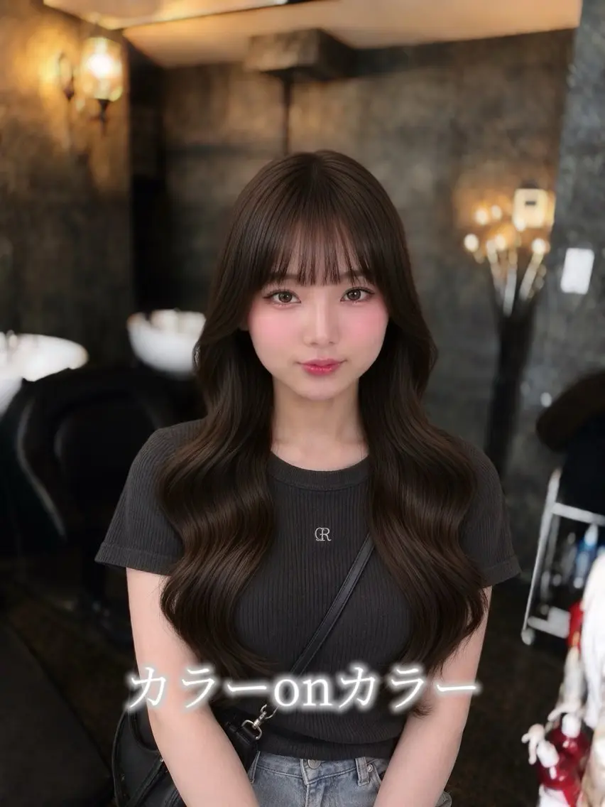 ロング カラー ヘアカラー 🫧そあん🫧大宮 カットモデル様募集中のヘアスタイル