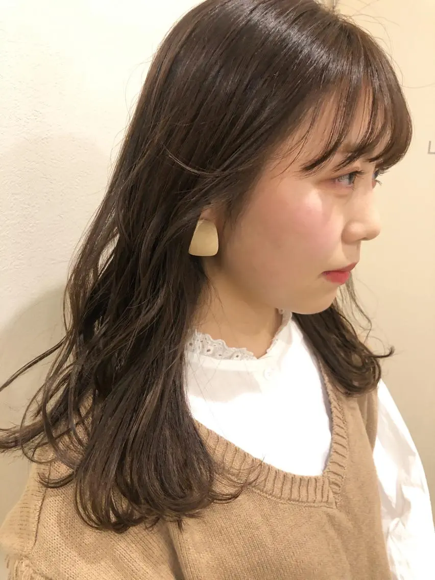 ✂️似合わせカット＋🎀うる艶カラー＋🌿ハホニコトリートメントの写真