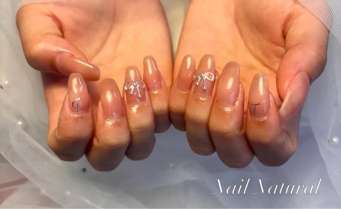 ネイル 持ち込み 春ネイル ハンドネイル Nail salon Natulalのネイルデザイン