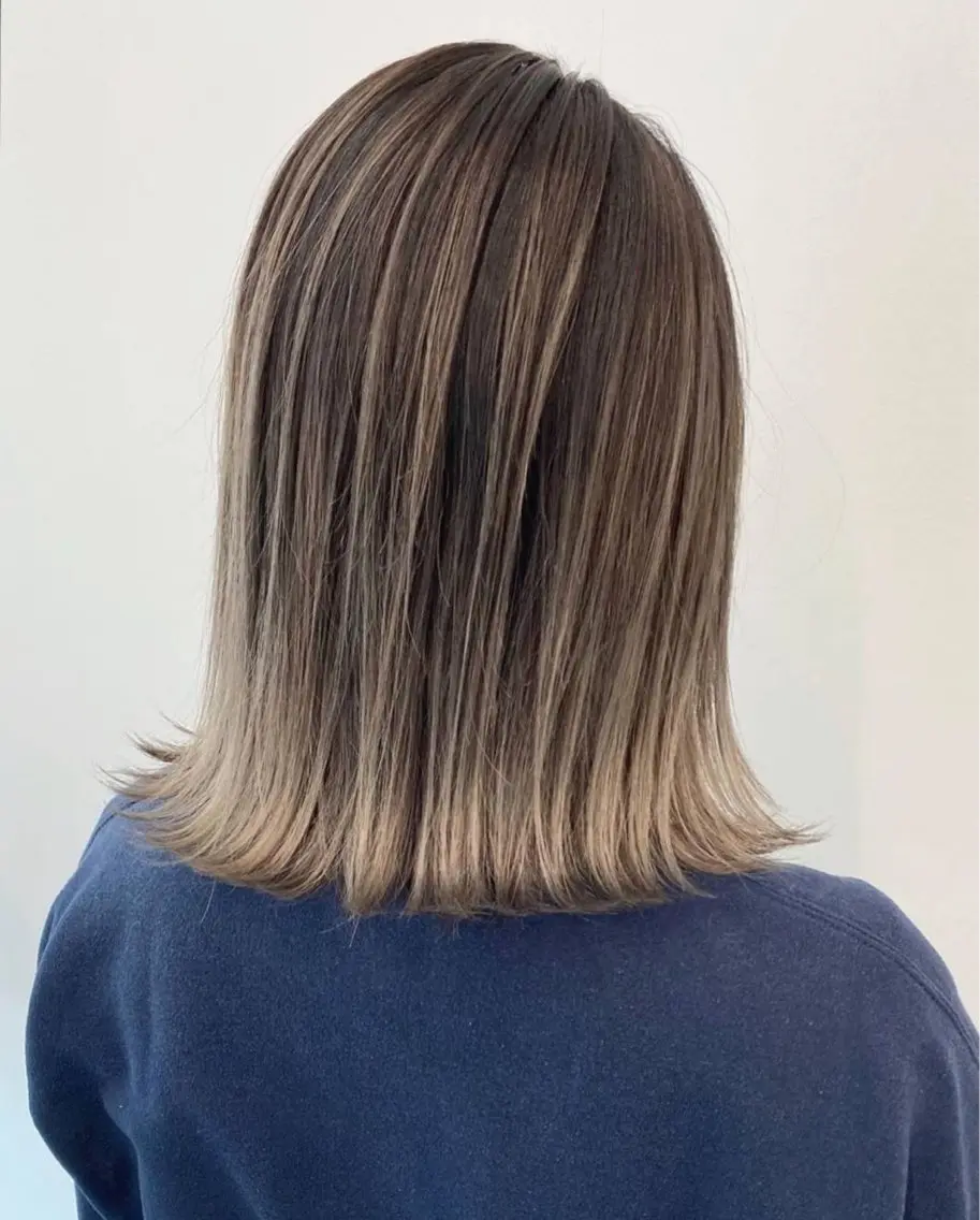 ミディアム 山下 翔のヘアスタイル