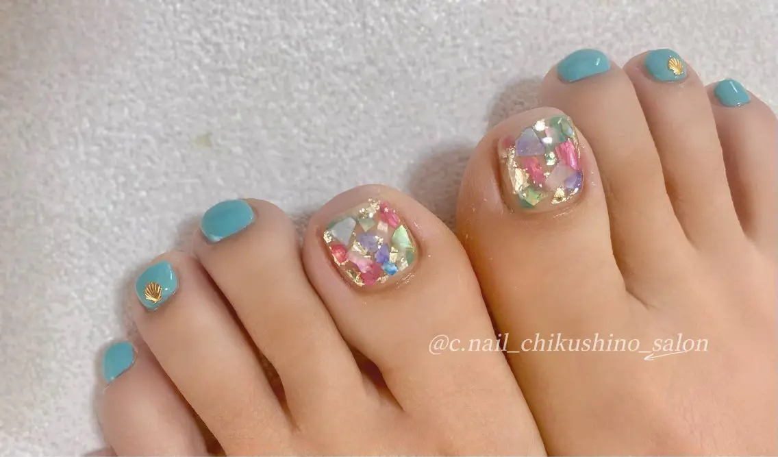 ネイル フットネイル C.Nail &Eyeのネイルデザイン