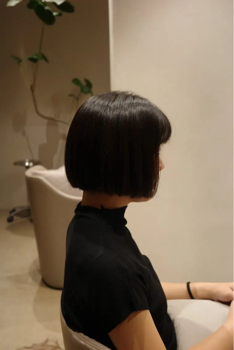 ショート 住谷 ゆりな　パーマ募集中のヘアスタイル