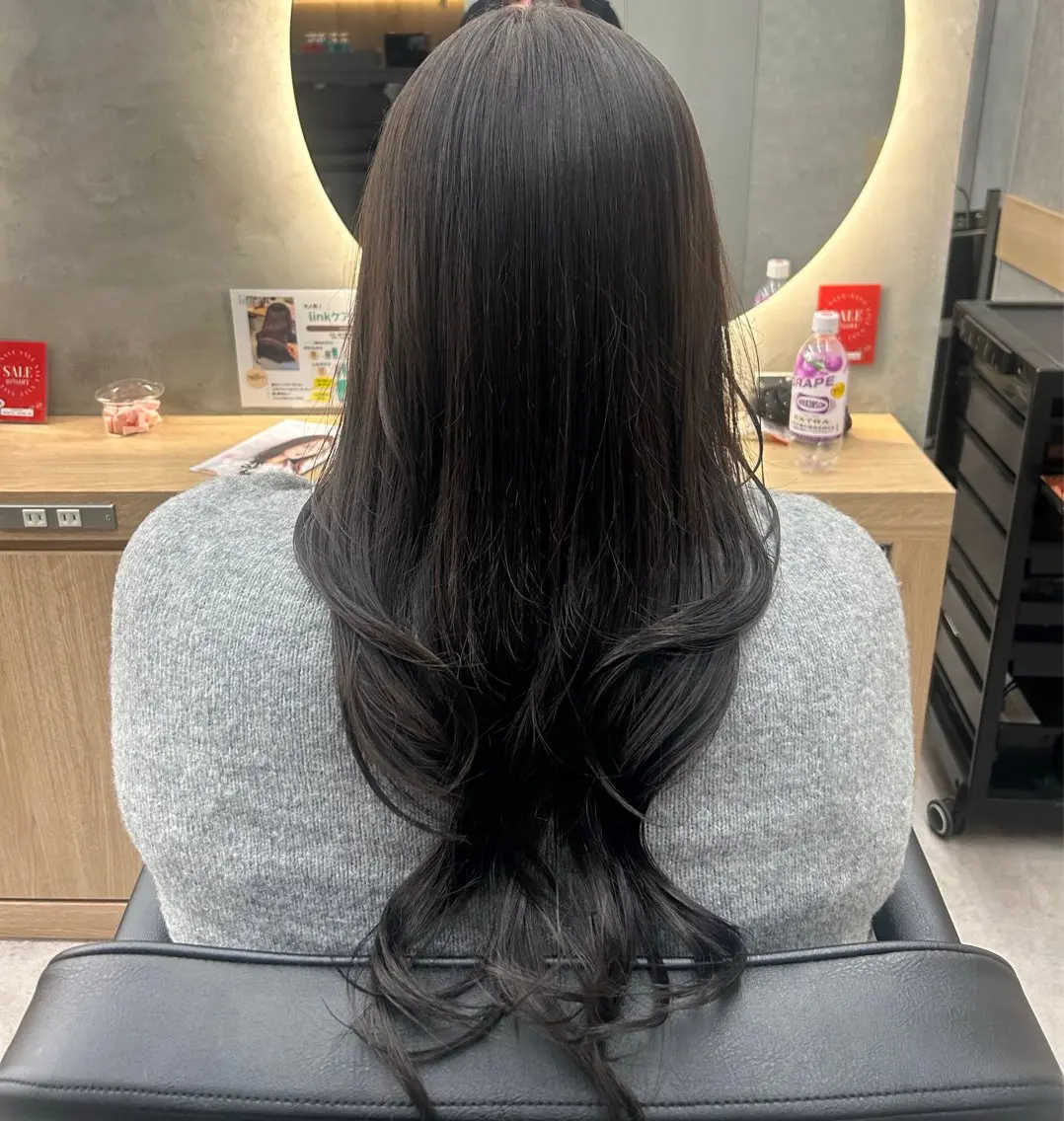 ロング カット ヘアカラー トリートメント 💜カラーモデル募集 Miyuuのヘアスタイル