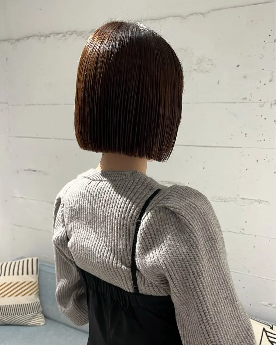 ショート 峯田 優花のヘアスタイル