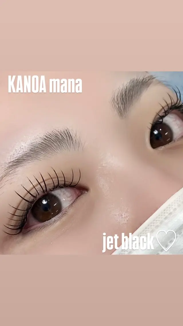 マツエク・マツパ KANOA manaのマツエク・マツパデザイン