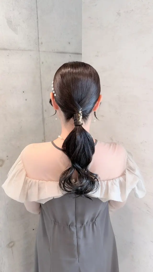 ヘアアレンジ はやしほのか| マンツーマン美容師のヘアスタイル