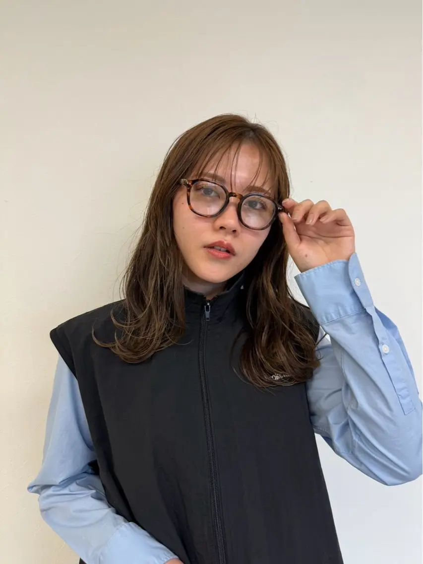 セミロング Serina カラーモデル募集中！のヘアスタイル