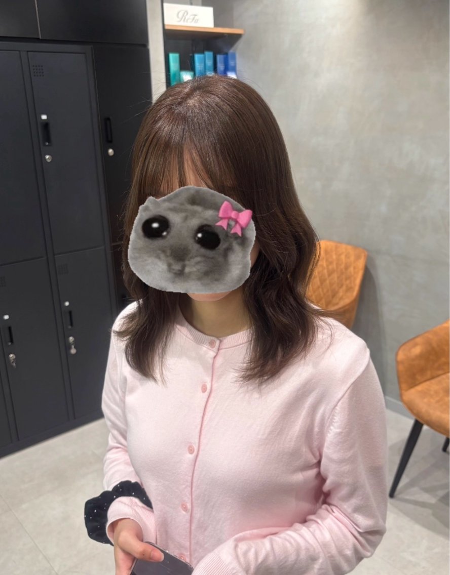 ミディアム カラー ブラウンカラー ヘアカラー 🤍艶モテカラー♡ ブラウン🤍Rimiのヘアスタイル