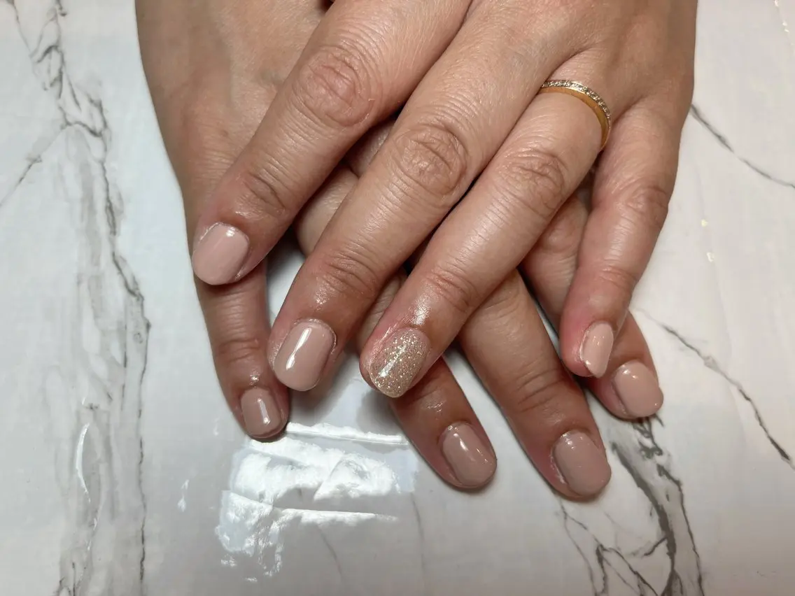 ネイル ゴールド ハンドネイル arce amiのネイルデザイン