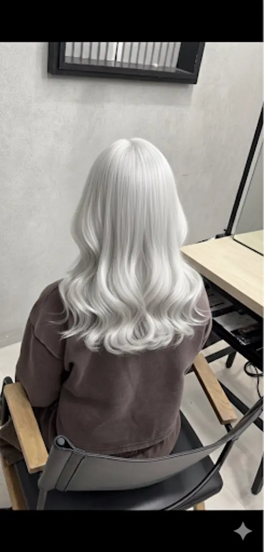 ロング カラー ブリーチ ヘアカラー ✨渋谷ハイトーン 功太郎のヘアスタイル