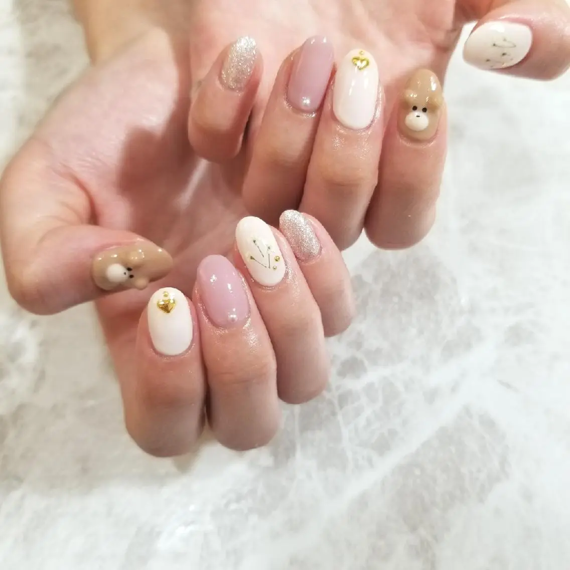 ネイル ハンドネイル nijiiro🌈 サトウのネイルデザイン