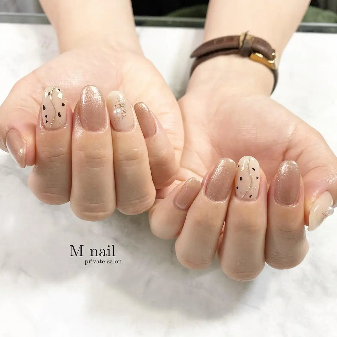 ネイル ハンドネイル M nailのネイルデザイン