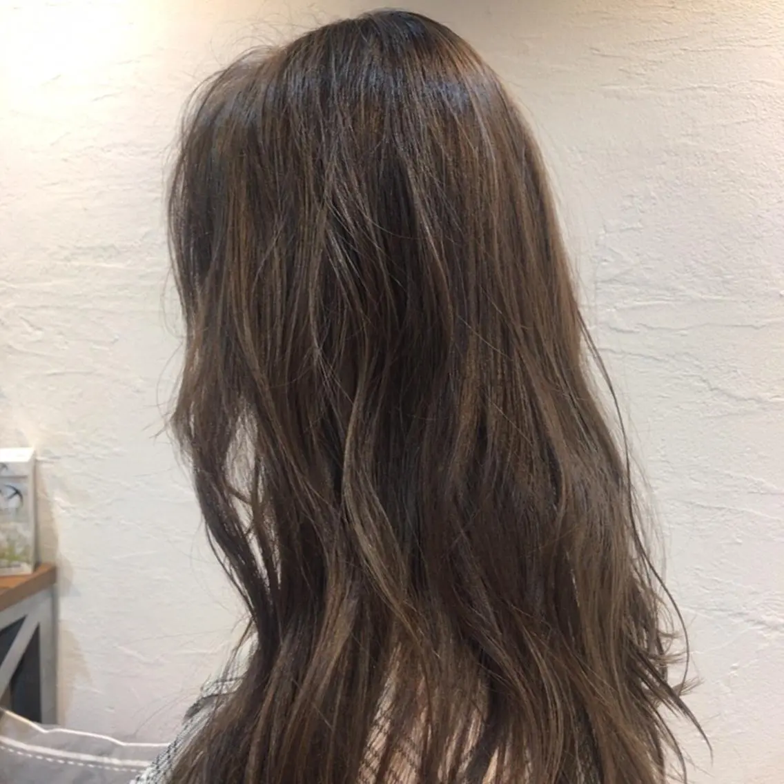 ロング カラー 透明感カラー ハイライトカラー ハイライト 韓国ヘア☁️ mitsukiのヘアスタイル