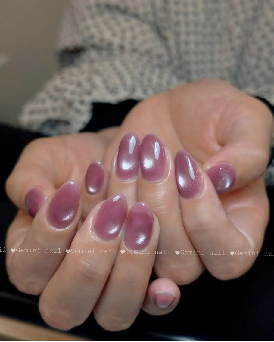 ネイル マグネットネイル Gemini nail.Yukiのネイルデザイン