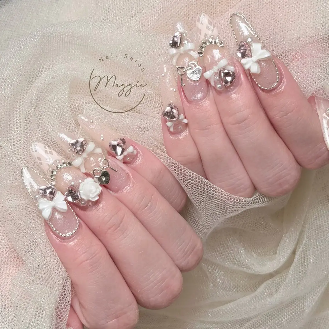 ネイル ハンドネイル Maggie Nail🦩のネイルデザイン