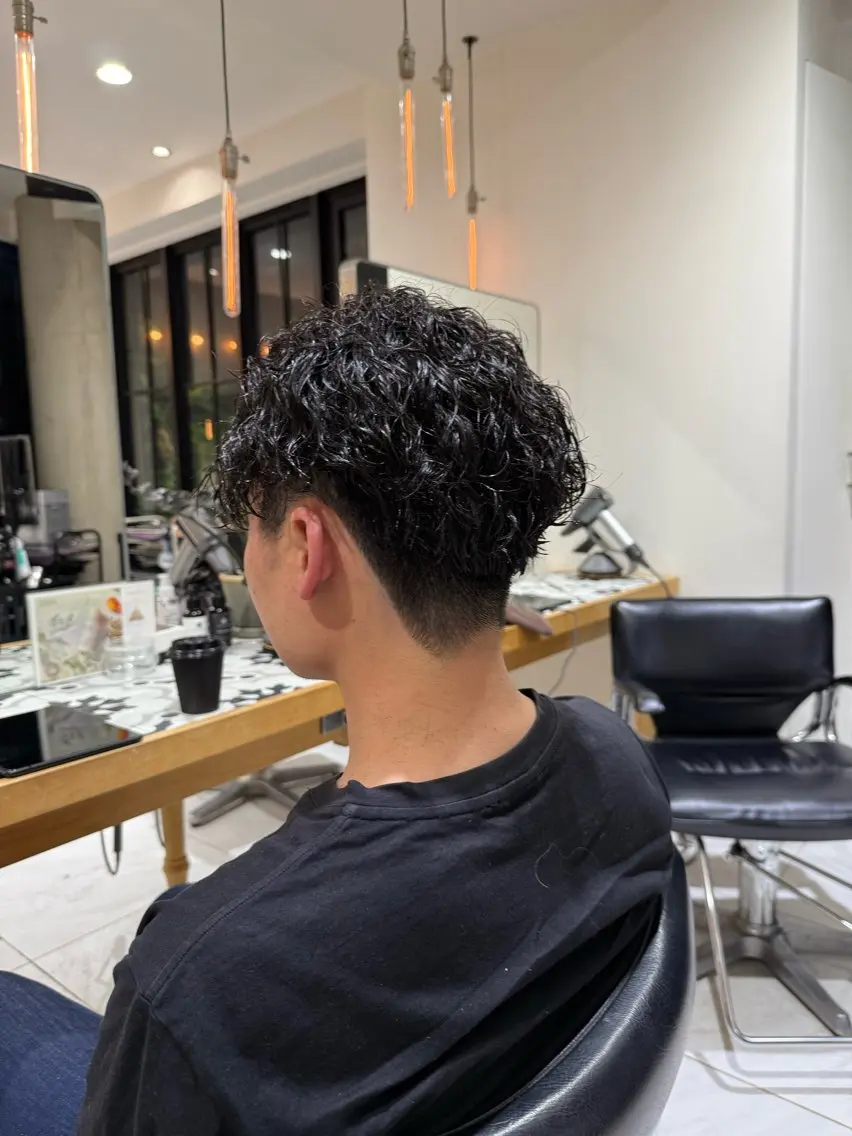 パーマ キッズ カット パーマ matsuri 🪽ボブカットのヘアスタイル