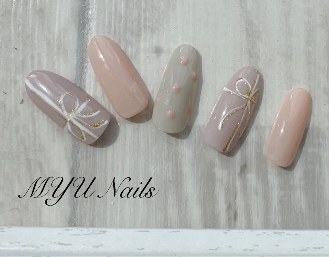 ネイル ジェルネイル 持ち込み ニュアンスネイル ワンカラーネイル パラジェル ニュアンスネイル🌈 MYU Nailsのネイルデザイン