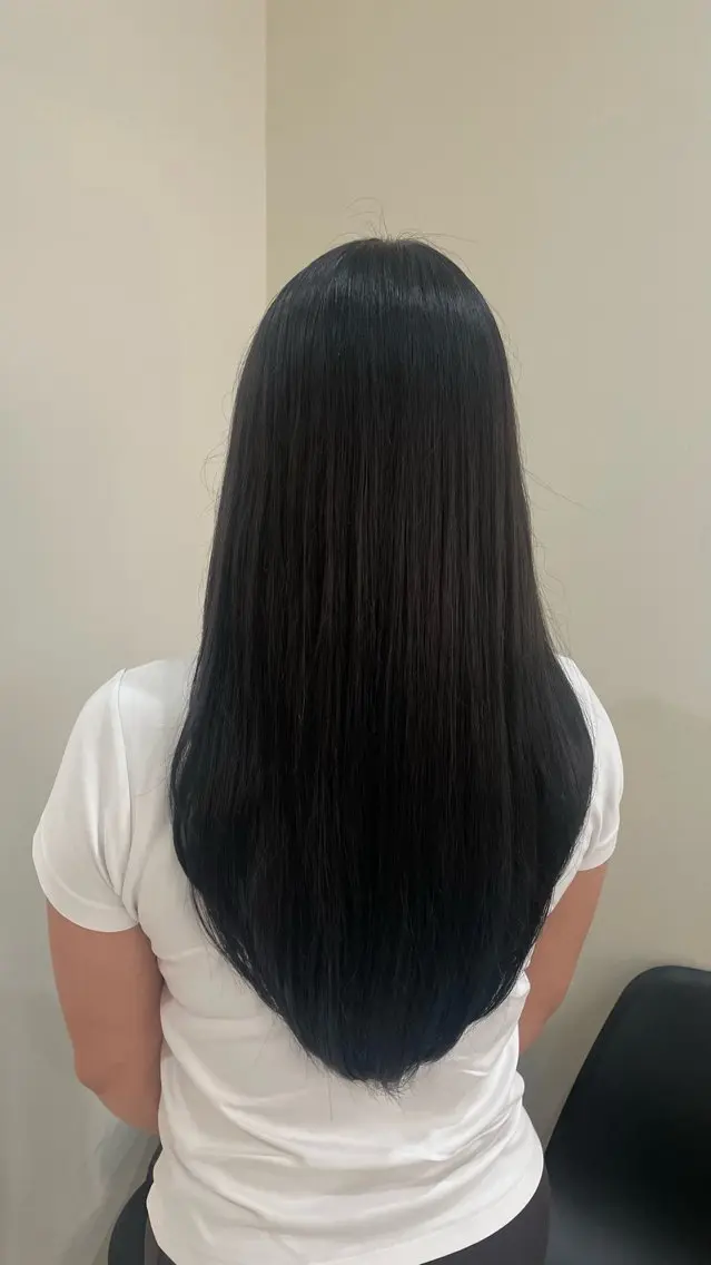 ロング カラー 高橋 舞羽のヘアスタイル