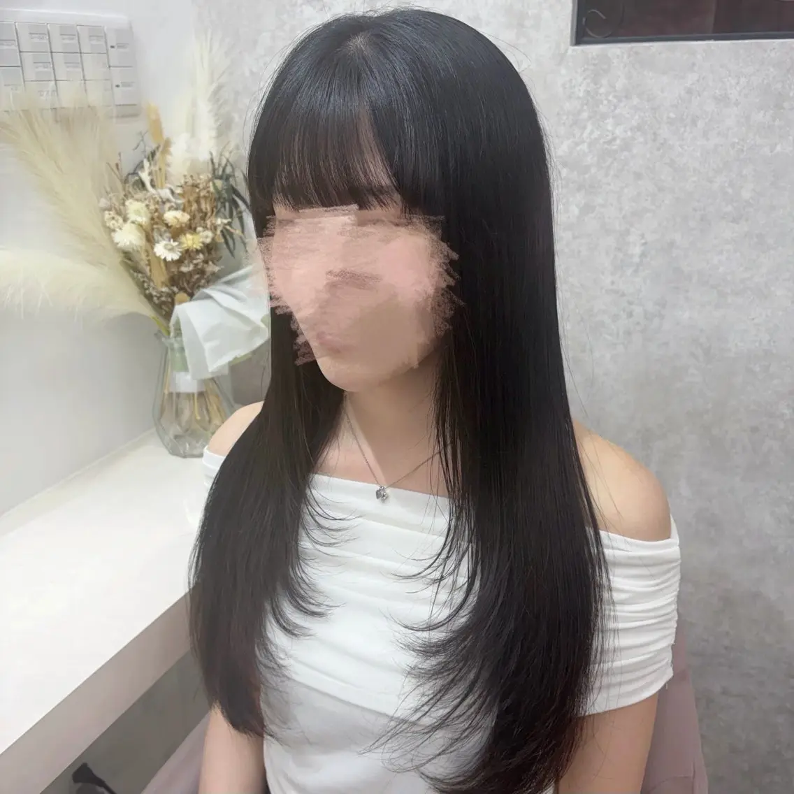 🩶期間限定🩶韓国風レイヤーカットモデル✂️✨トリートメント付き🫧大宮の写真