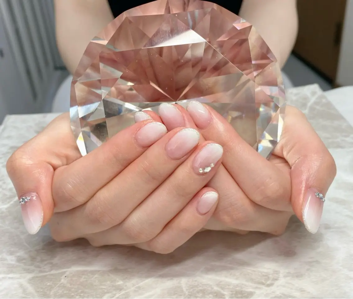 ネイル フレンチネイル ハンドネイル ゆぴねいる yupinailのネイルデザイン